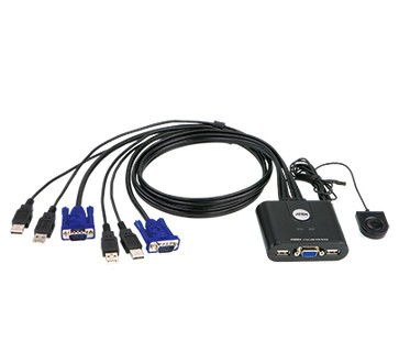 ATEN CS22U 2 Port USB VGA KVM Auto Switch