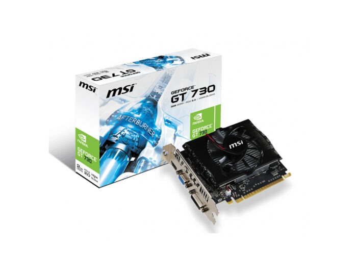 2 GB MSI VGA N730 2GD3V2 GT730  DDR3 128B DX12 PCIE 3.0 X16 (1XVGA 1XDVI 1XHDMI)