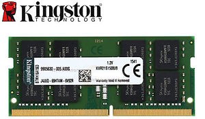 KINGSTON Sodimm 8 GB DDR4 2666MHz CL19 SR 1Rx8  NB Belleği