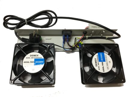 LANDE HYPERLİNE Duvar tipi için 2 li Fan Modülü Termostat switch