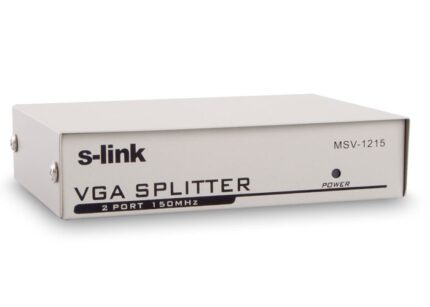 S-LINK MSV-1215  2 Port VGA 150Mhz Monitör Çoklayıcı