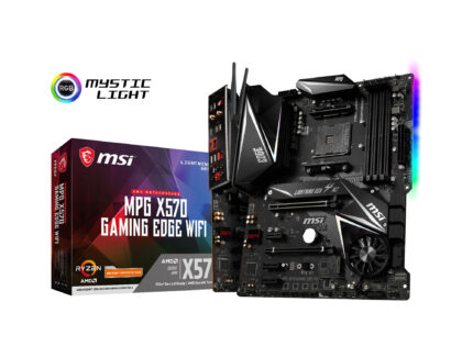 MSI MPG X570 GAMING EDGE WIFI AM4 DDR4 4400 MHZ (OC)2x M.2 USB 3.2 HDMI RGB ATX