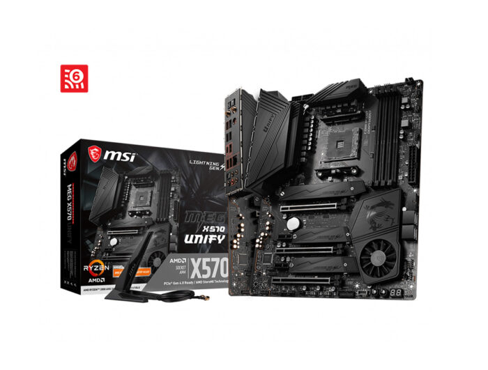 MSI MEG X570 UNIFY AM4 DDR4 4600 mhz (OC) 3 x M.2 USB 3.2  ATX