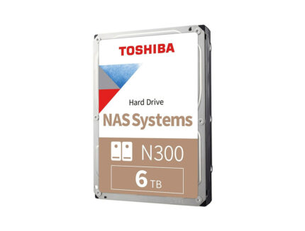 TOSHIBA N300 6 TB 7200RPM SATA3  128MB  7/24  1-8  Yuvalı Nas için