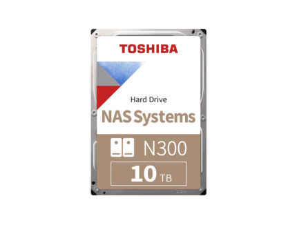 TOSHIBA N300 10 TB N300 7200RPM SATA3 256MB 7/24  1-8  Yuvalı Nas için