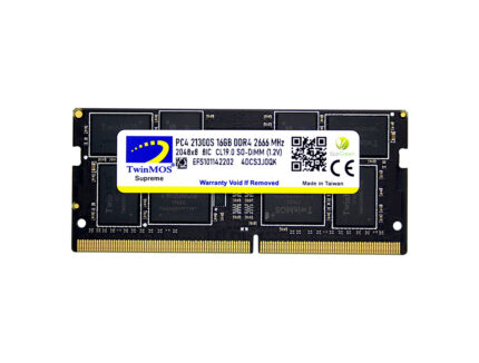 TwinMOS Sodimm 16 GB 2666MHz DDR4  Notebook Ram