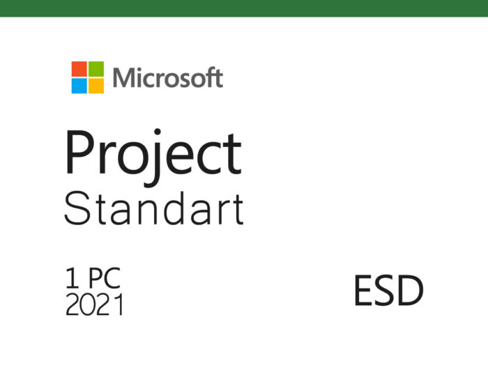 MS PROJECT STANDARD 2021 TURKCE-INGILIZCE ELEKTRONIK LISANS 076-05905