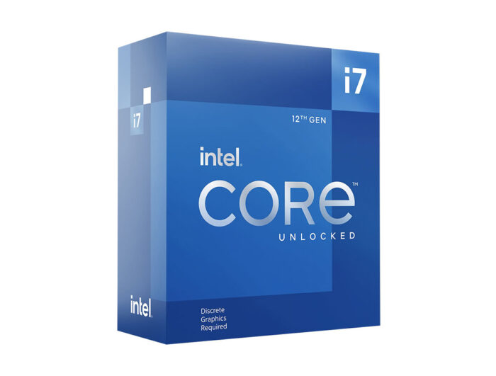 INTEL Alder Lake i7-12700KF VGA'sız Fansız 12 Core 3.6/5.0GHz 25MB LGA1700 Box