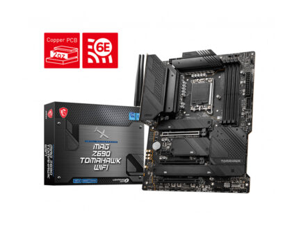 MSI MAG Z690 TOMAHAWK WIFI SOKET 1700 DDR5 6400(OC) PCI-E Gen 5