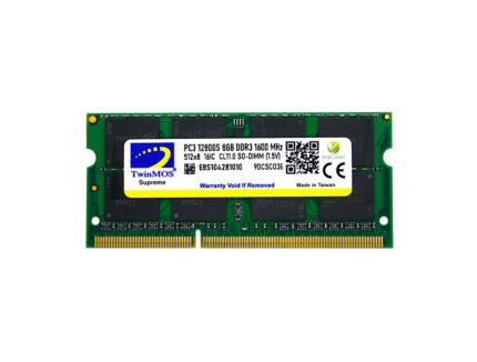 TwinMOS Sodimm 8 GB 1600MHz 1.35V Low Voltage DDR3  Notebook Ram