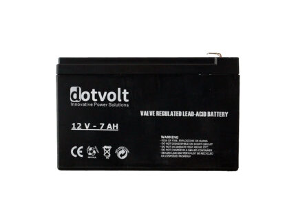 DOTVOLT VOLT DT7-12 12V 7AH Kuru Tip UPS+Güvenlik Aküsü