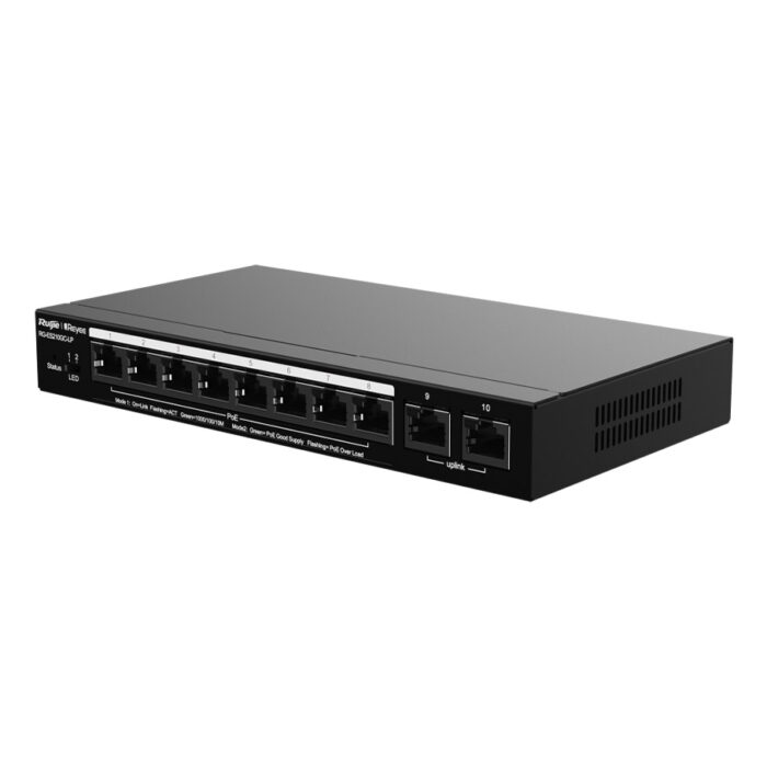 RUIJIE REYEE RG-ES210GC-LP 8GE Port 70W Poe