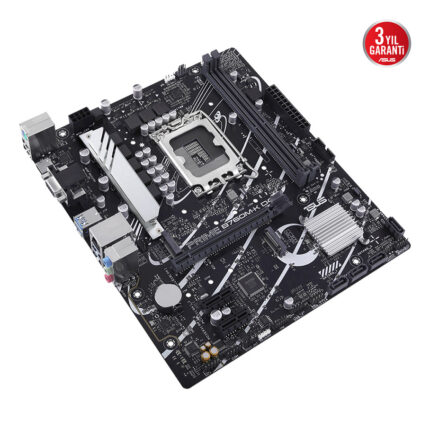 ASUS PRIME B760M-K D4 Intel B760 LGA1700 DDR4 5333 HDMI VGA 2x M2 USB3.2 AURA RG