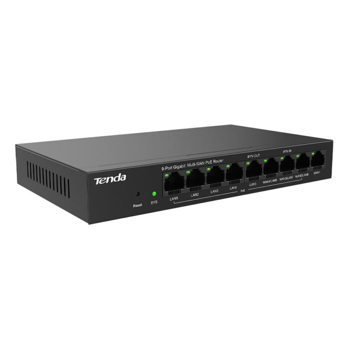 TENDA G0-8G-POE 9 Port Gigabit Ethernet PoE Router