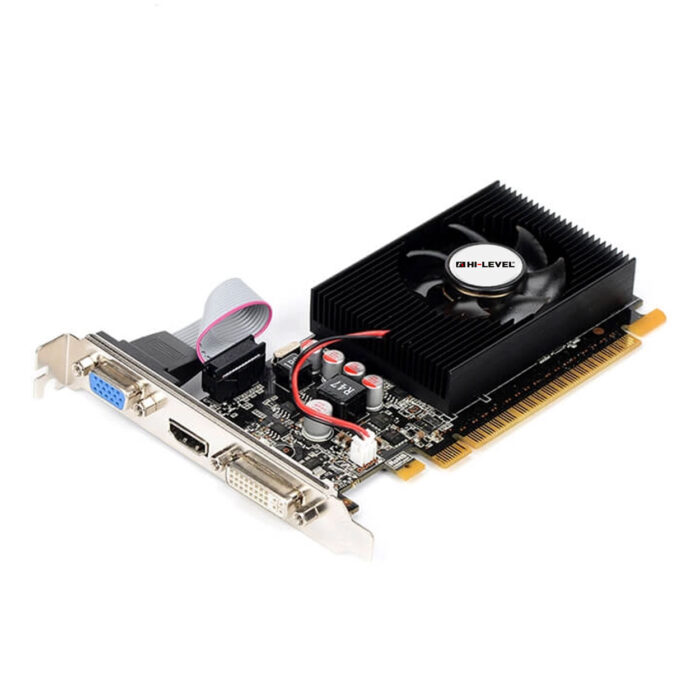 2 GB HI-LEVEL RADEON R5230 DDR3 64Bit Single Fan HDMI/DVI/VGA