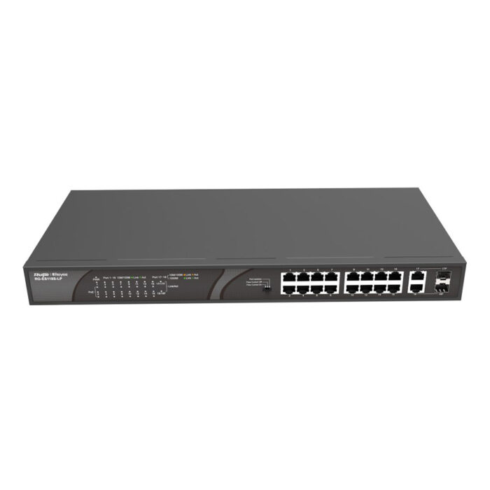 RUIJIE REYEE RG-ES118S-LP 16FE Port 120W Poe