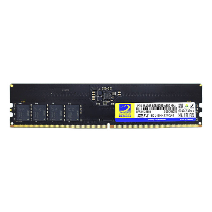 TwinMOS DDR5 8GB 4800MHz CL40 Desktop Ram