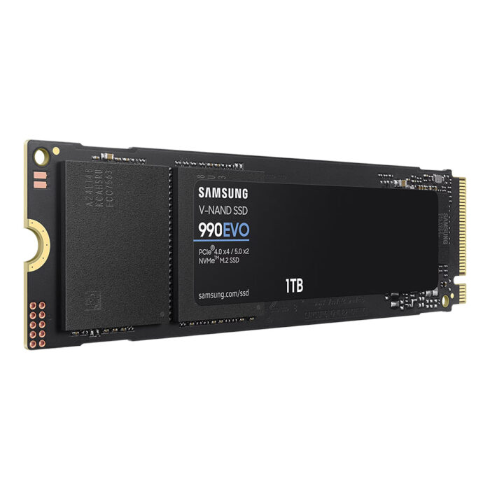 SAMSUNG 1TB 990 EVO PCIE GEN 4.0 X4 / 5.0 X2 NVME 2.0 (5000/5000MB/S)