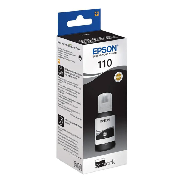 EPSON T03P14A 110 Black Siyah Şişe Mürekkep 120 ml