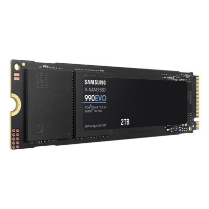 SAMSUNG 2TB 990 EVO PCIE GEN 4.0 X4 / 5.0 X2 NVME 2.0 (5000/5000MB/S)