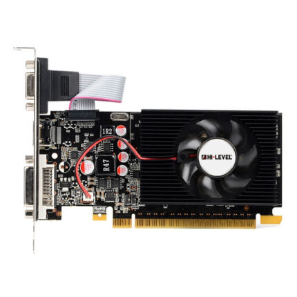 4 GB HI-LEVEL GEFORCE GT730 DDR3 128Bit Single Fan HDMI/DVI/VGA