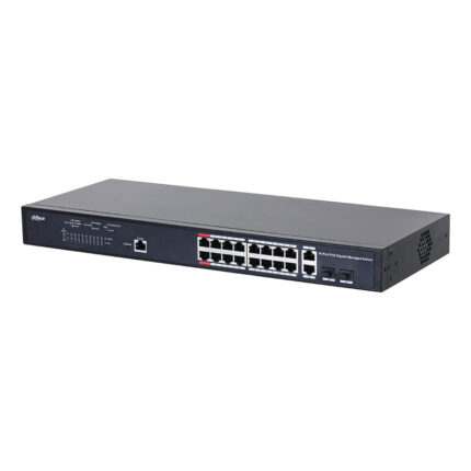 DAHUA PFS4218-16GT-230 18-Port Yönetilebilir Gigabit Switch 16 PoE