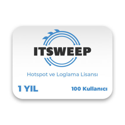 ITSWEEP HS1-100 Hotspot ve Loglama Lisansı - 1 Yıl (100 Kullanıcı)