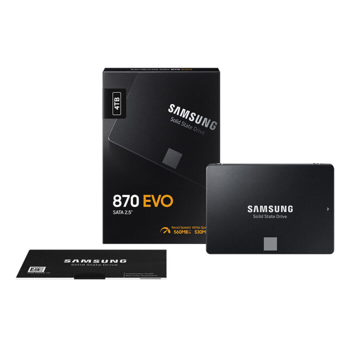 SAMSUNG 4TB 870 EVO SATA3-6  560/530MB/s SSD HDD