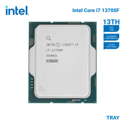 INTEL Raptor Lake i7-13700F Tray VGA'sız Fansız 16 Core 2