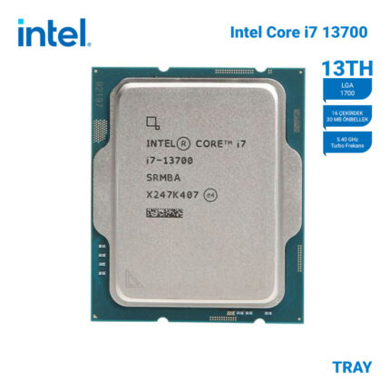 INTEL Raptor Lake i7-13700 Tray VGA'lı Fansız 16 Core 2