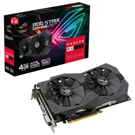 Asus 4GB ROG-STRIX-RX560-4G-V2-GAMING (128Bit) GDDR5 DVI/HDMI