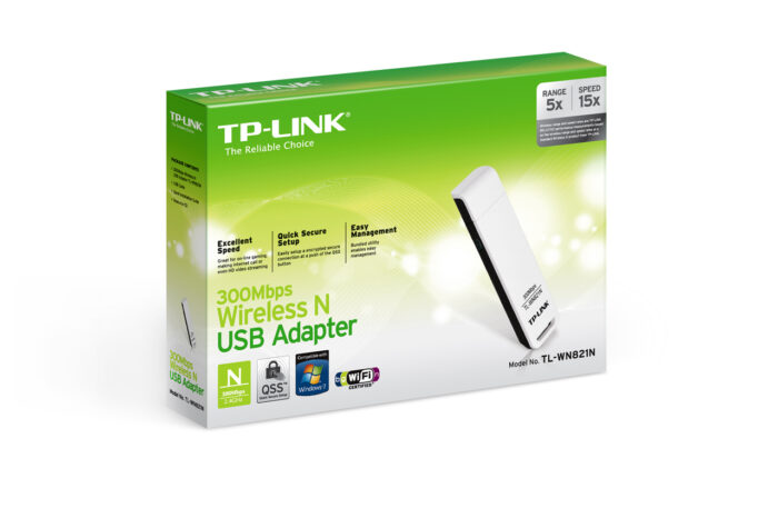 TP-Link TL-WN821N 300Mbps Wi-Fi USB Adaptör