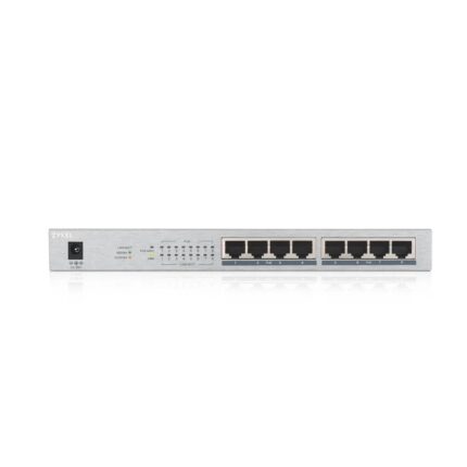 Zyxel 8Port GS1008-HP 8Port PoE(60W) Gbit Yönetilemez PoE Switch(5Yıl Gar.)