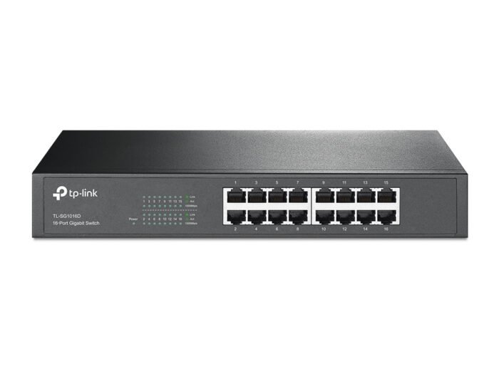 Tp-Link 16Port TL-SG1016D Gigabit Desktop/RackMount Switch