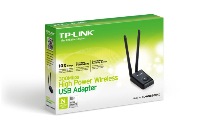 TP-Link TL-WN8200ND 300Mbps High Power Wi-Fi USB Adaptör