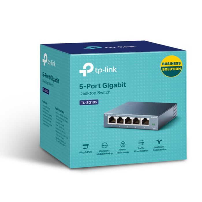 TP-Link TL-SG105 5-Port Gigabit Desktop Switch