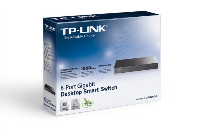 TP-Link Omada SG2008 JetStream 8-Port Gigabit Smart Switch