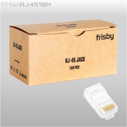 Frisby FNW-RJ4519N RJ45 100'lü Paket Cat 5 Konnektör