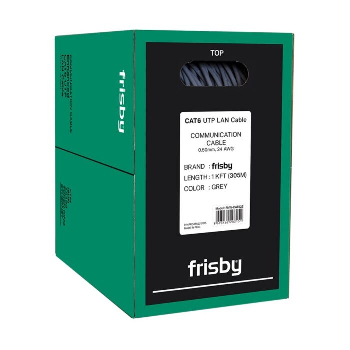 Frisby FNW-CAT622 UTP 24 AWG 305mt CAT6 Kablo