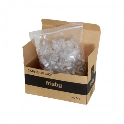 Frisby FNW-RJ4520N 100'lü Paket CAT6 Konnektör