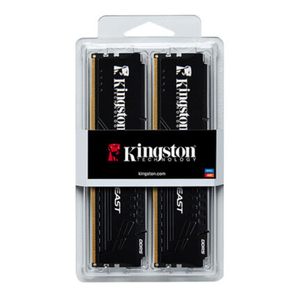 Kingston 16GB (2x8GB) 6000MHz DDR5 CL36 DIMM Beast BlackEXPO(KF560C36BBEK2-16TR