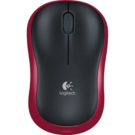 Logitech M185 Kablosuz Mouse Usb Siyah-Kırmızı (910-002237)