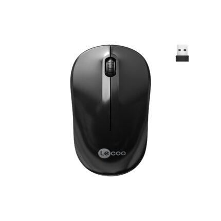 LENOVO LECOO WS206 KABLOSUZ 1200DPI 3 TUŞLU OPTİK MOUSE SİYAH