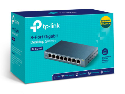 TP-Link TL-SG108 8-Port Gigabit Desktop Switch