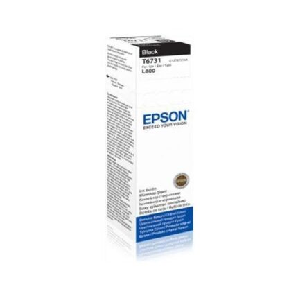 Epson T6731 Siyah Mürekkep Kartuşu L800/L1800 (C13T67314A)