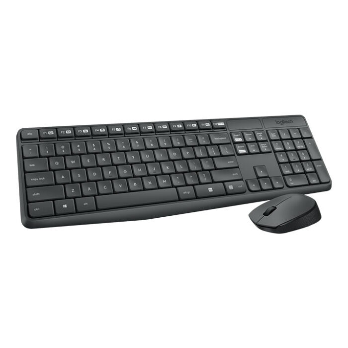 Logitech MK235 Kablosuz Klavye Mouse (920-007925)