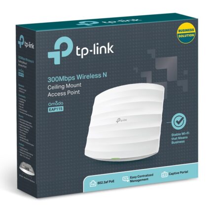 Tp-Link (O) EAP115 300Mbps N Kablosuz Tavan Tipi  Access Point