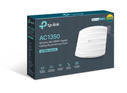 Tp-Link (O) EAP225 1350Mbps Kablosuz N Gigabit Tavan Tipi Access Point