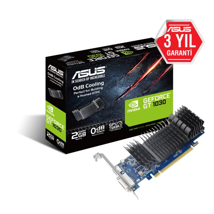 Asus 2GB GT1030-SL-2G-BRK DDR5 [64Bit] HDMI/DVI PCIx