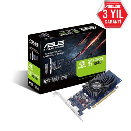 Asus 2GB GT1030-2G-BRK GDDR5 [64Bit] DVI/HDMI